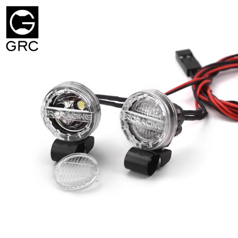 INJORA RC Car LED Light Headlights Spotlight for 1/10 RC Crawler 6 INJORA RC Car LED Light Headlights Spotlight for 1/10 RC Crawler