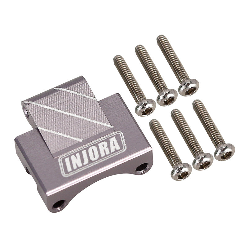 INJORA Rear Axle Truss Upper Link Mount CNC Aluminum Upgrade for Axial SCX24 11 INJORA Rear Axle Truss Upper Link Mount CNC Aluminum Upgrade for Axial SCX24