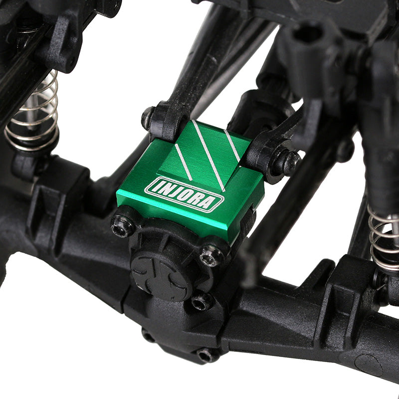 INJORA Rear Axle Truss Upper Link Mount CNC Aluminum Upgrade for Axial SCX24 20 INJORA Rear Axle Truss Upper Link Mount CNC Aluminum Upgrade for Axial SCX24
