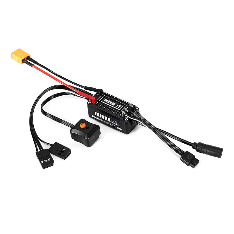 INJORA Roverin FOC Sensored Brushless ESC & Motor Combo for 1/18 TRX4M Ascent18 (4800Kv) 12 INJORA Roverin FOC Sensored Brushless ESC & Motor Combo for 1/18 TRX4M Ascent18 (4800Kv)