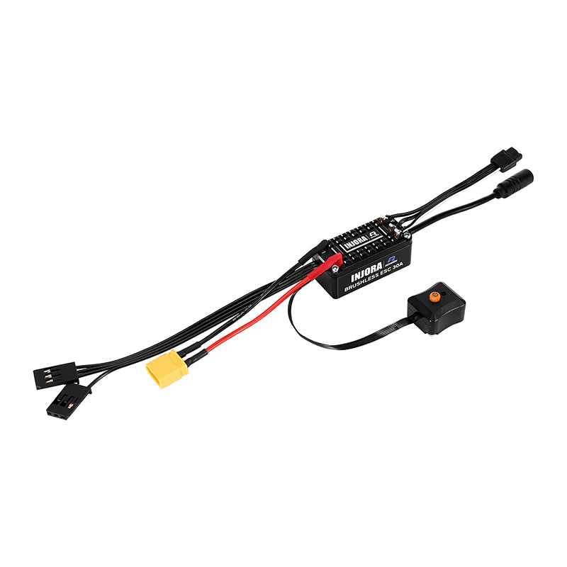 INJORA Roverin FOC Sensored Brushless ESC & Motor Combo for 1/18 TRX4M Ascent18 (4800Kv) 14 INJORA Roverin FOC Sensored Brushless ESC & Motor Combo for 1/18 TRX4M Ascent18 (4800Kv)