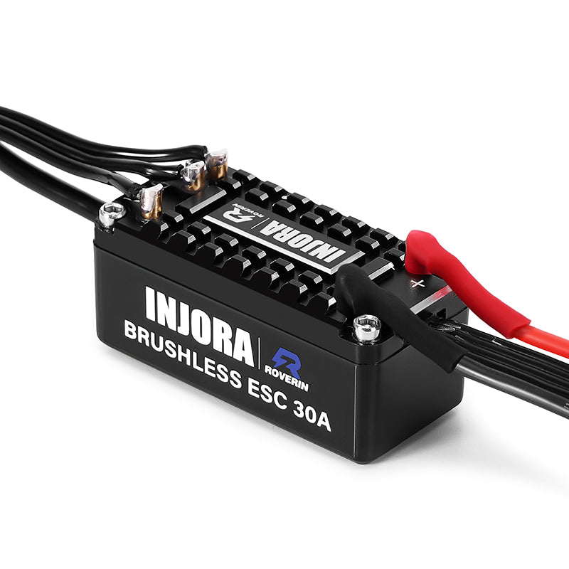 INJORA Roverin FOC Sensored Brushless ESC & Motor Combo for 1/18 TRX4M Ascent18 (4800Kv) 9 INJORA Roverin FOC Sensored Brushless ESC & Motor Combo for 1/18 TRX4M Ascent18 (4800Kv)