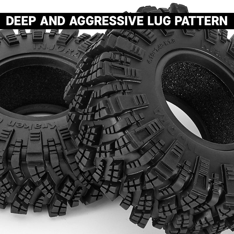 INJORA S5 Kraken Claw 1.9" 4.19" OD M/T Tires (4) (106*37mm) 4 INJORA S5 Kraken Claw 1.9" 4.19" OD M/T Tires (4) (106*37mm)
