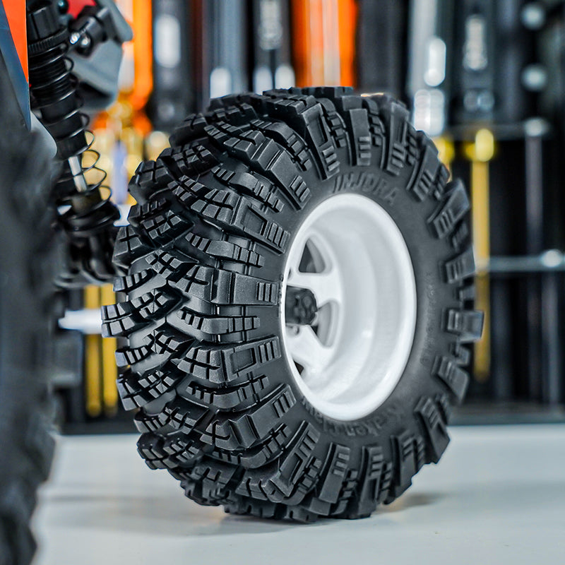 INJORA S5 Kraken Claw 1.9" 4.19" OD M/T Tires (4) (106*37mm) 10 INJORA S5 Kraken Claw 1.9" 4.19" OD M/T Tires (4) (106*37mm)