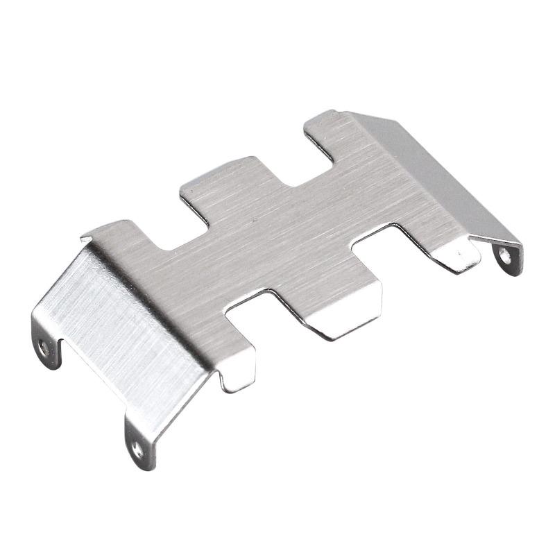 INJORA Stainless Steel Chassis Armors, Gearbox Axle Protector for Axial SCX24 Stock Axles 3 INJORA Stainless Steel Chassis Armors, Gearbox Axle Protector for Axial SCX24 Stock Axles