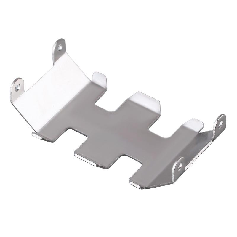 INJORA Stainless Steel Chassis Armors, Gearbox Axle Protector for Axial SCX24 Stock Axles 4 INJORA Stainless Steel Chassis Armors, Gearbox Axle Protector for Axial SCX24 Stock Axles