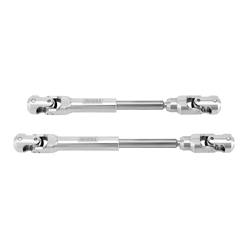 INJORA Stainless Steel Drive Shafts for Axial 1/8 AXP8 Gilamon 2.2 4 INJORA Stainless Steel Drive Shafts for Axial 1/8 AXP8 Gilamon 2.2