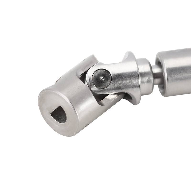 INJORA Stainless Steel Drive Shafts with D Shaped Hole for 1/24 Axial AX24 4 INJORA Stainless Steel Drive Shafts with D Shaped Hole for 1/24 Axial AX24