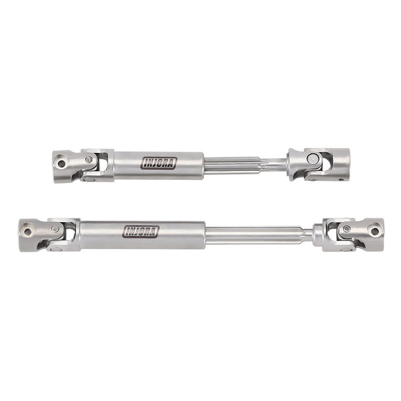 INJORA Stainless Steel Drive Shafts with D Shaped Hole for 1/24 Axial AX24 6 INJORA Stainless Steel Drive Shafts with D Shaped Hole for 1/24 Axial AX24