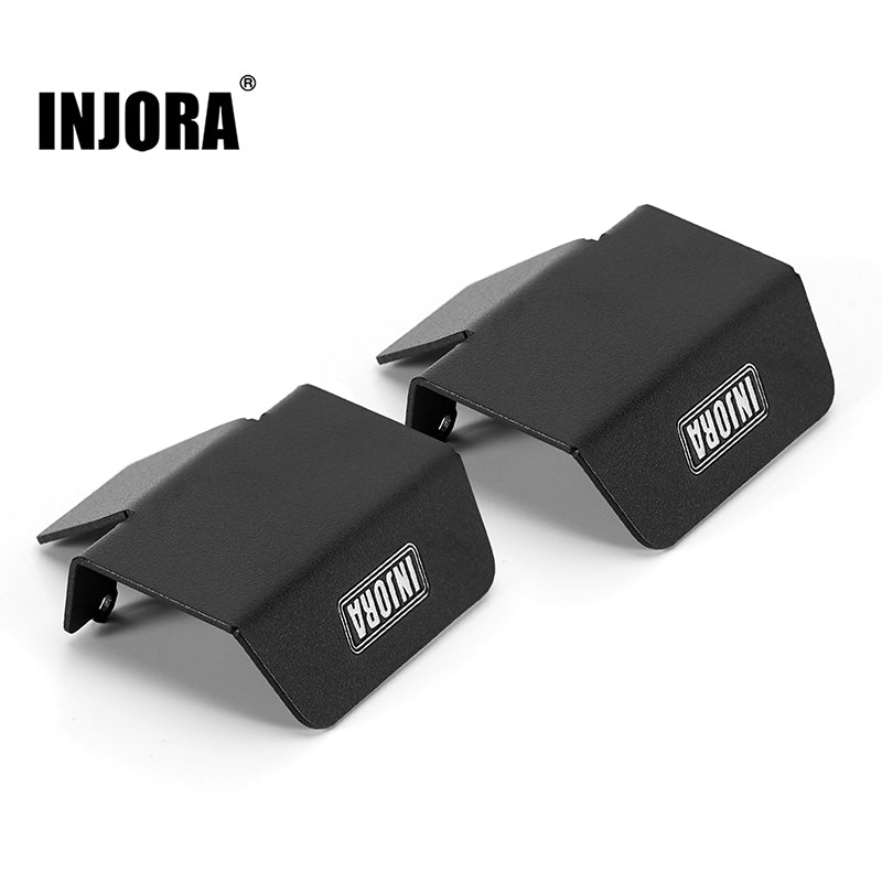 INJORA Stainless Steel Front Rear Axle Protector for FMS FCX10