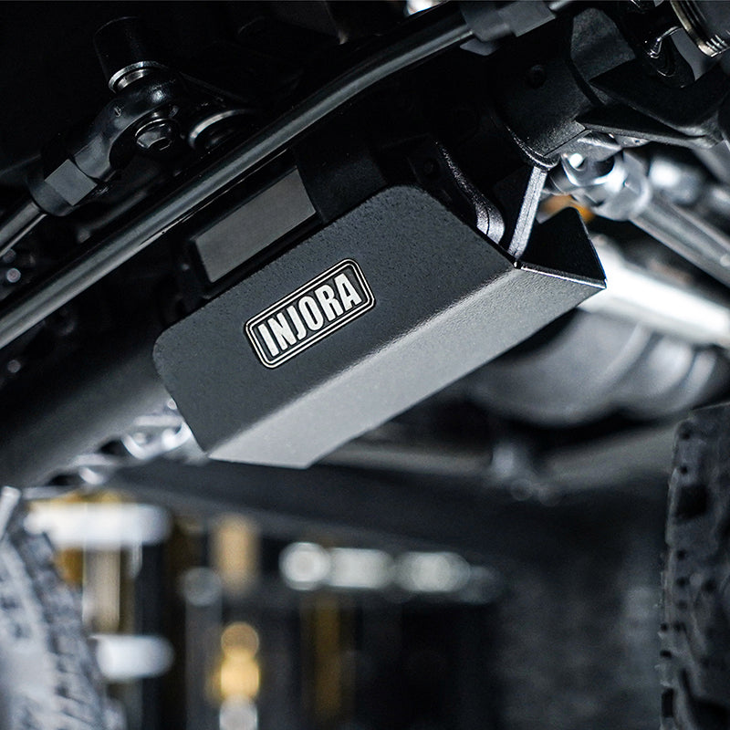 INJORA Stainless Steel Front Rear Axle Protector for FMS FCX10 3 INJORA Stainless Steel Front Rear Axle Protector for FMS FCX10
