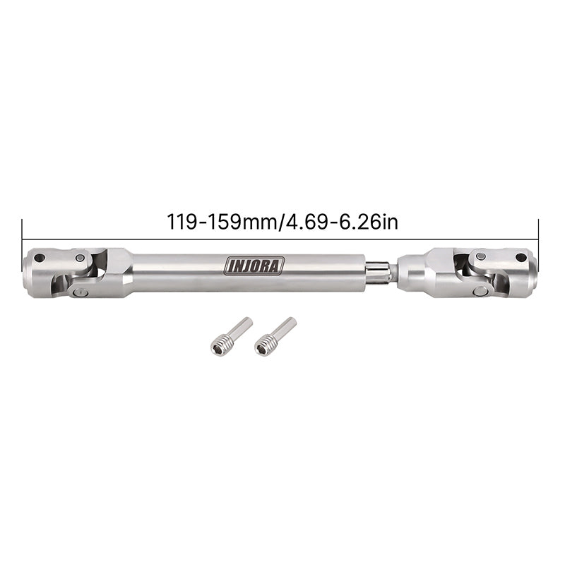 INJORA Stainless Steel Heavy-Duty Drive Shaft for 1/10 RC Crawler 7 INJORA Stainless Steel Heavy-Duty Drive Shaft for 1/10 RC Crawler