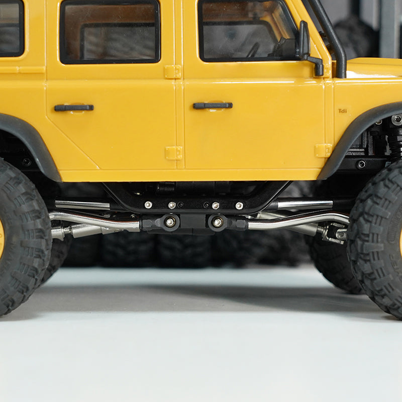 INJORA Stainless Steel High Clearance Chassis Links for 1/24 FMS FCX24M 9 INJORA Stainless Steel High Clearance Chassis Links for 1/24 FMS FCX24M