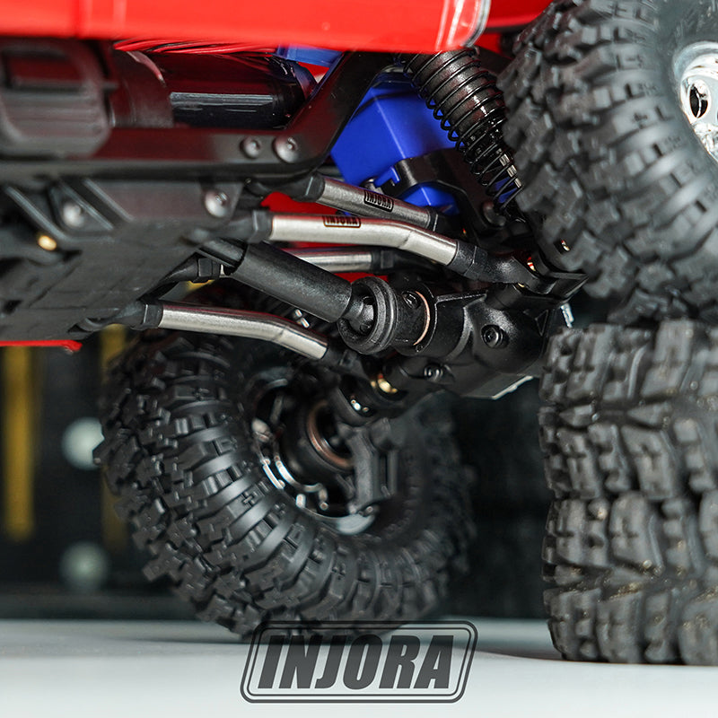 INJORA Stainless Steel High Clearance Links Set for 1/18 TRX4M High Trail K10 F150 10 INJORA Stainless Steel High Clearance Links Set for 1/18 TRX4M High Trail K10 F150