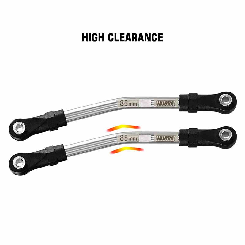 INJORA Stainless Steel High Clearance Links with Rod Ends for 1/10 RC Crawler 11 INJORA Stainless Steel High Clearance Links with Rod Ends for 1/10 RC Crawler
