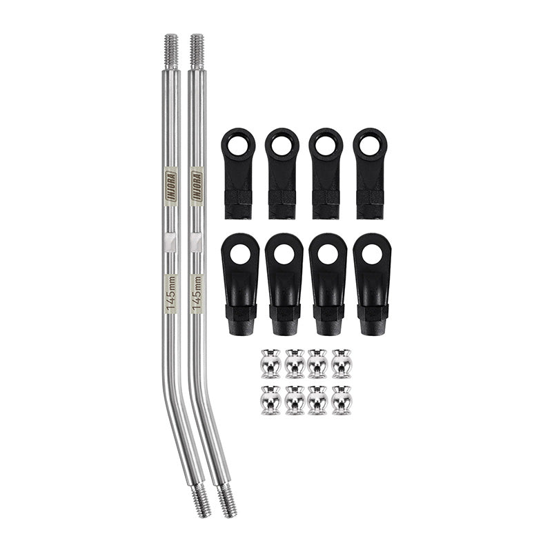 INJORA Stainless Steel High Clearance Links with Rod Ends for 1/10 RC Crawler 36 INJORA Stainless Steel High Clearance Links with Rod Ends for 1/10 RC Crawler