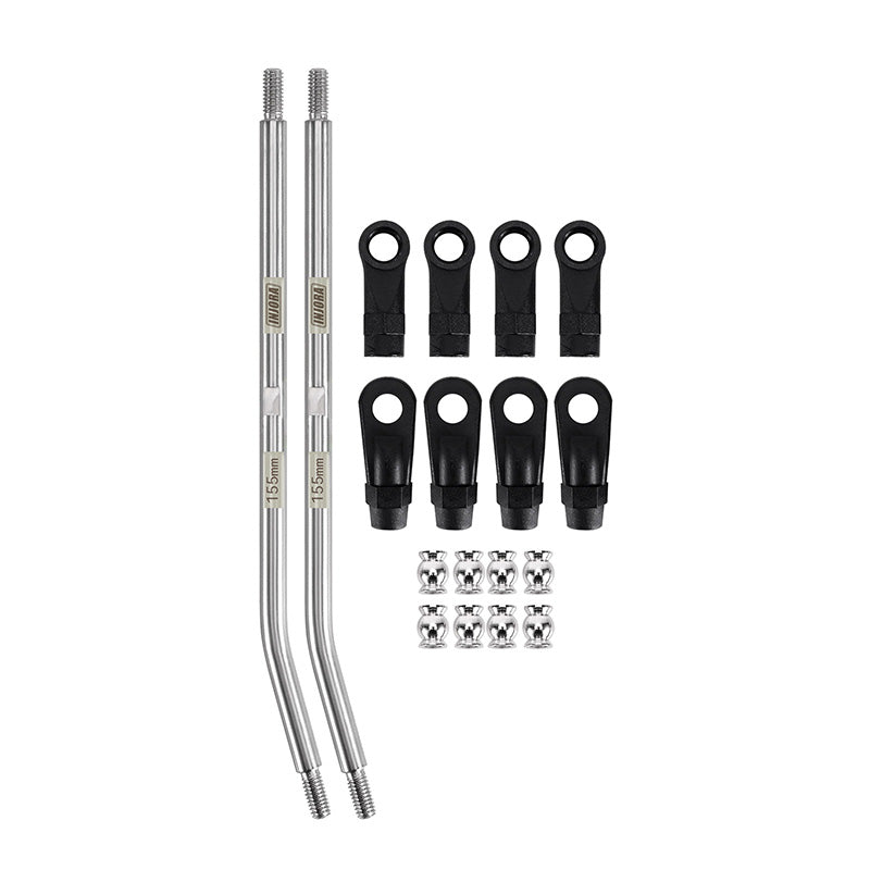 INJORA Stainless Steel High Clearance Links with Rod Ends for 1/10 RC Crawler 39 INJORA Stainless Steel High Clearance Links with Rod Ends for 1/10 RC Crawler