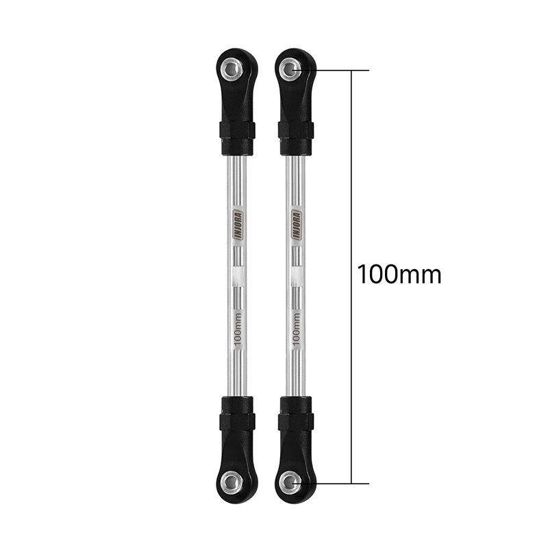 INJORA Stainless Steel Links with Rod Ends for 1/10 RC Crawler 19 INJORA Stainless Steel Links with Rod Ends for 1/10 RC Crawler