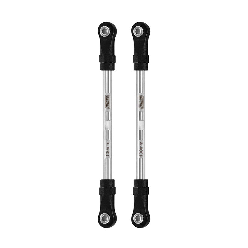 INJORA Stainless Steel Links with Rod Ends for 1/10 RC Crawler 20 INJORA Stainless Steel Links with Rod Ends for 1/10 RC Crawler