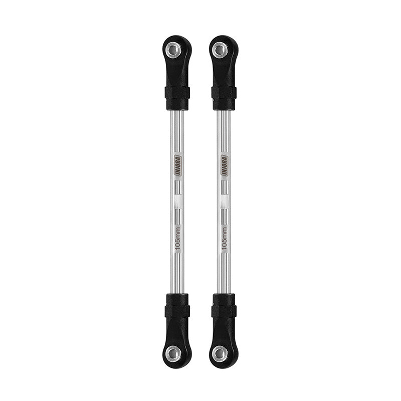 INJORA Stainless Steel Links with Rod Ends for 1/10 RC Crawler 23 INJORA Stainless Steel Links with Rod Ends for 1/10 RC Crawler