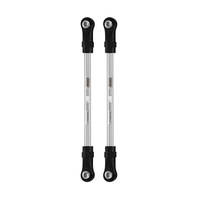 INJORA Stainless Steel Links with Rod Ends for 1/10 RC Crawler 26 INJORA Stainless Steel Links with Rod Ends for 1/10 RC Crawler