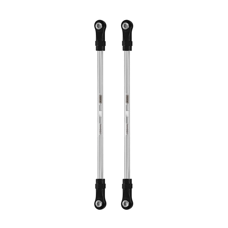 INJORA Stainless Steel Links with Rod Ends for 1/10 RC Crawler 50 INJORA Stainless Steel Links with Rod Ends for 1/10 RC Crawler