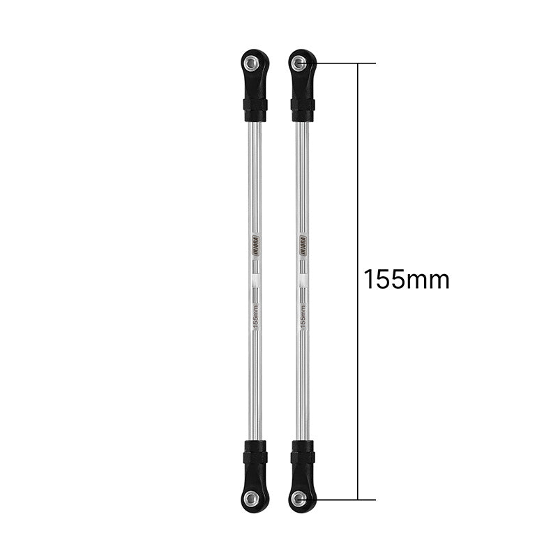 INJORA Stainless Steel Links with Rod Ends for 1/10 RC Crawler 52 INJORA Stainless Steel Links with Rod Ends for 1/10 RC Crawler