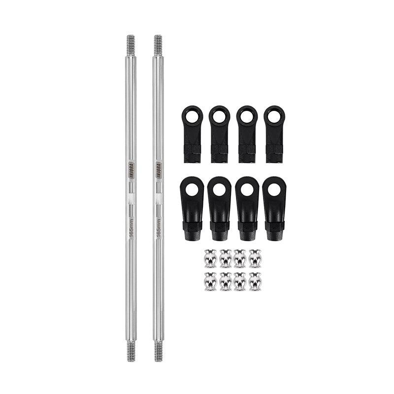 INJORA Stainless Steel Links with Rod Ends for 1/10 RC Crawler 60 INJORA Stainless Steel Links with Rod Ends for 1/10 RC Crawler