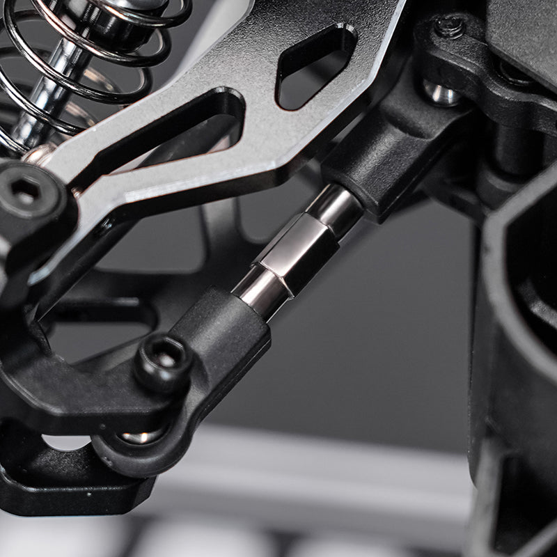 INJORA Stainless Steel Steering Links for 1/16 Arrma Mojave Grom 4 INJORA Stainless Steel Steering Links for 1/16 Arrma Mojave Grom