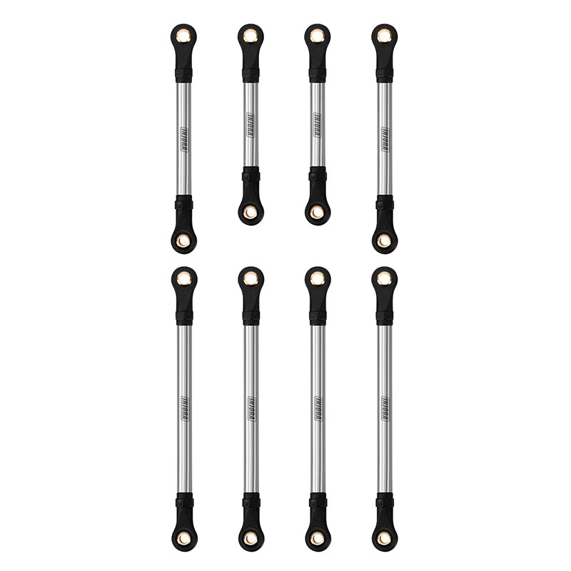 INJORA Stainless Steel Straight Chassis Links for 1/18 RC Crawler TRX4M Defender Bronco (4M-64) 7 INJORA Stainless Steel Straight Chassis Links for 1/18 RC Crawler TRX4M Defender Bronco (4M-64)