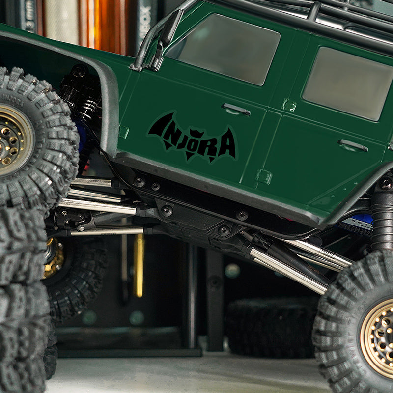 INJORA Stainless Steel Straight Chassis Links for 1/18 RC Crawler TRX4M Defender Bronco (4M-64) 8 INJORA Stainless Steel Straight Chassis Links for 1/18 RC Crawler TRX4M Defender Bronco (4M-64)