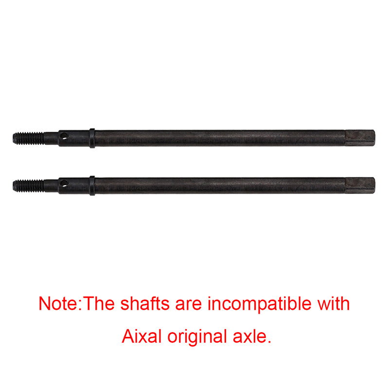 INJORA Steel CVD Dogbone Axle Shafts Gears for INJORA SCX10 II Axles AXCQ-01 AXCQ-02 6 INJORA Steel CVD Dogbone Axle Shafts Gears for INJORA SCX10 II Axles AXCQ-01 AXCQ-02