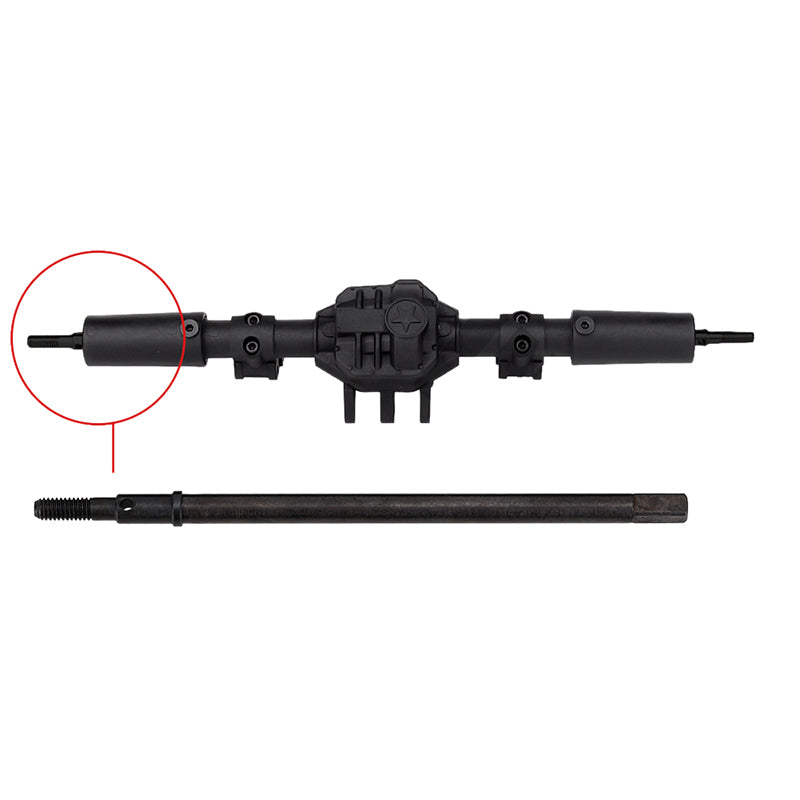 INJORA Steel CVD Dogbone Axle Shafts Gears for INJORA SCX10 II Axles AXCQ-01 AXCQ-02 8 INJORA Steel CVD Dogbone Axle Shafts Gears for INJORA SCX10 II Axles AXCQ-01 AXCQ-02