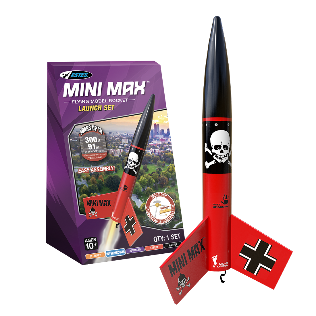 Mini Der Red Max™ Launch Set