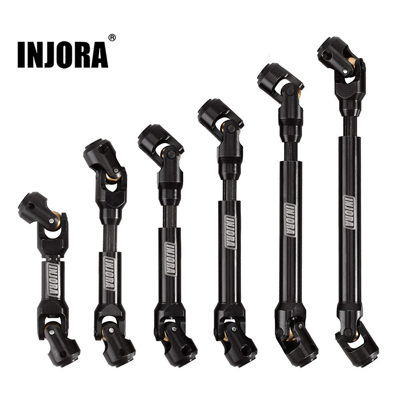INJORA Steel Heavy-Duty Drive Shaft for 1/10 RC Car Crawler