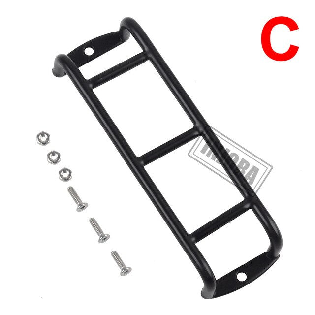 INJORA Straight/Curved Black Metal Side Ladder for 1/10 RC Rock Crawler 11 INJORA Straight/Curved Black Metal Side Ladder for 1/10 RC Rock Crawler