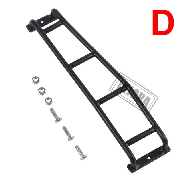 INJORA Straight/Curved Black Metal Side Ladder for 1/10 RC Rock Crawler 15 INJORA Straight/Curved Black Metal Side Ladder for 1/10 RC Rock Crawler