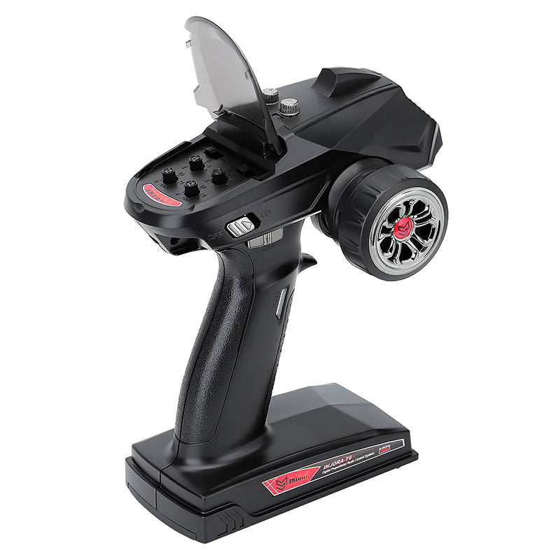 INJORA T6F 6CH T6DC T6DCG 2.4GHz RC Digital Transmitter with Receiver for RC Car Boat Tank 10 INJORA T6F 6CH T6DC T6DCG 2.4GHz RC Digital Transmitter with Receiver for RC Car Boat Tank