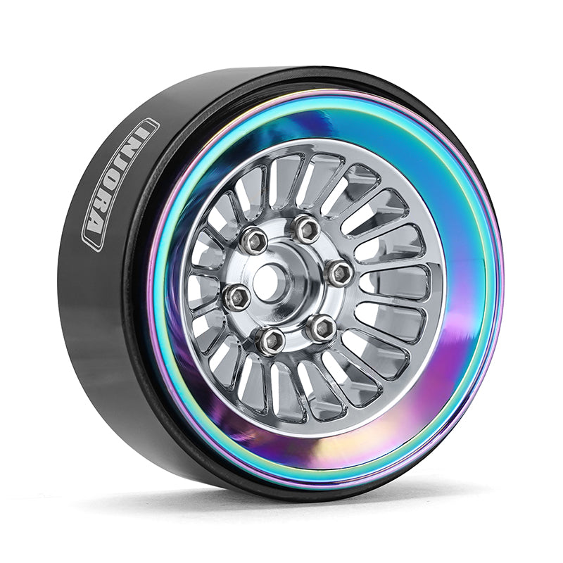 INJORA Turbine 1.3" CNC Aluminum Beadlock Wheels for 1/24 1/18 RC Crawler (W1303) 12 INJORA Turbine 1.3" CNC Aluminum Beadlock Wheels for 1/24 1/18 RC Crawler (W1303)