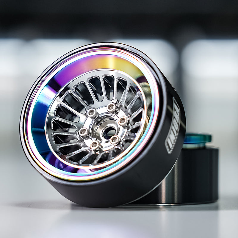 INJORA Turbine 1.3" CNC Aluminum Beadlock Wheels for 1/24 1/18 RC Crawler (W1303) 17 INJORA Turbine 1.3" CNC Aluminum Beadlock Wheels for 1/24 1/18 RC Crawler (W1303)