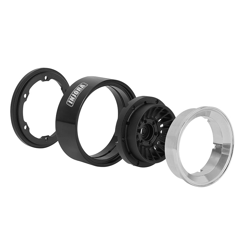 INJORA Turbine 1.3" CNC Aluminum Beadlock Wheels for 1/24 1/18 RC Crawler (W1303) 29 INJORA Turbine 1.3" CNC Aluminum Beadlock Wheels for 1/24 1/18 RC Crawler (W1303)