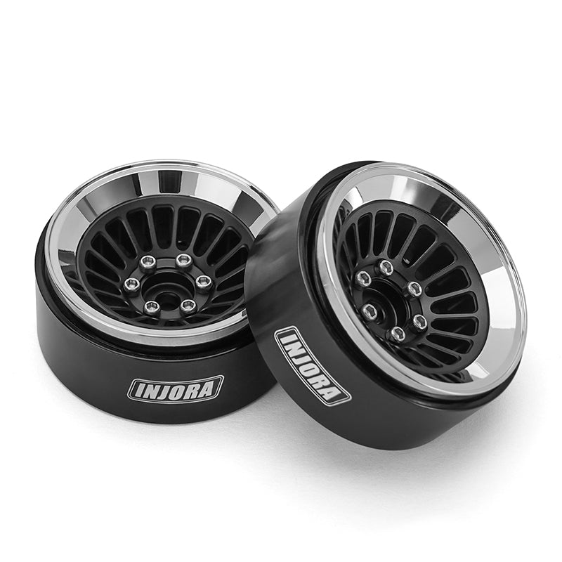 INJORA Turbine 1.3" CNC Aluminum Beadlock Wheels for 1/24 1/18 RC Crawler (W1303) 34 INJORA Turbine 1.3" CNC Aluminum Beadlock Wheels for 1/24 1/18 RC Crawler (W1303)