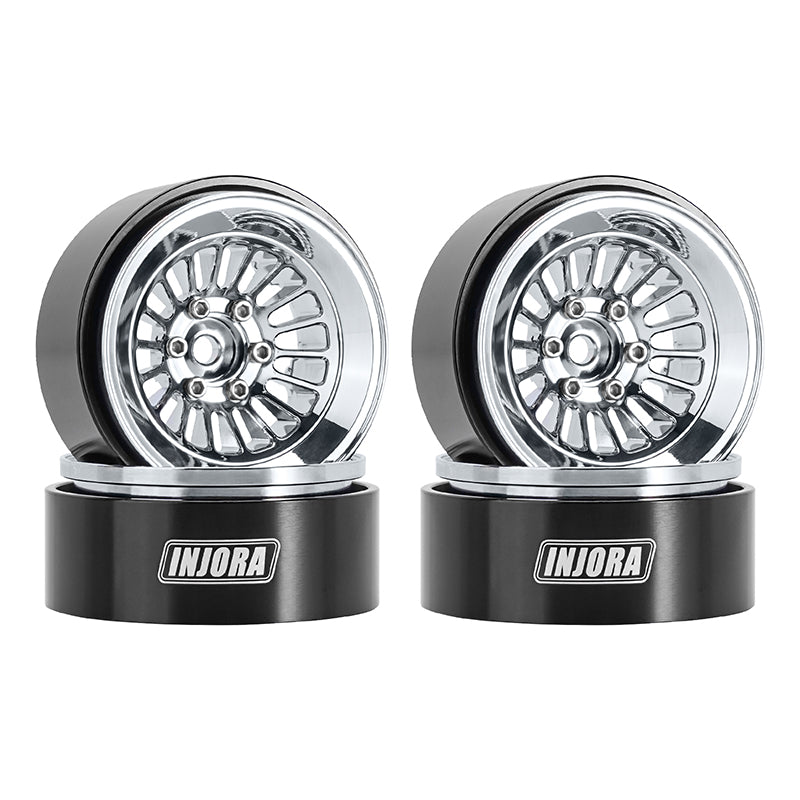 INJORA Turbine 1.3" CNC Aluminum Beadlock Wheels for 1/24 1/18 RC Crawler (W1303) 37 INJORA Turbine 1.3" CNC Aluminum Beadlock Wheels for 1/24 1/18 RC Crawler (W1303)