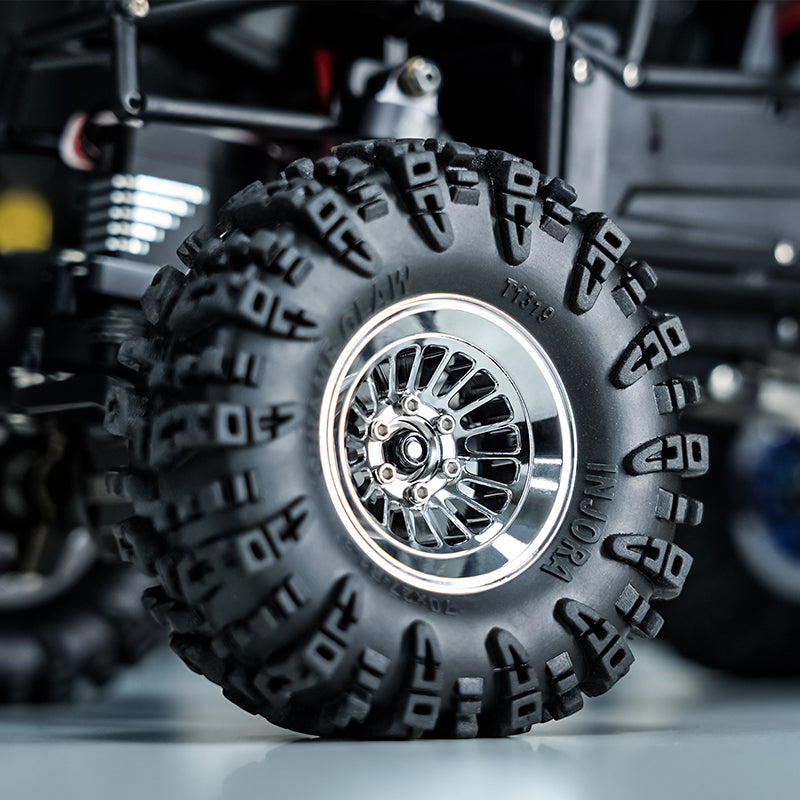 INJORA Turbine 1.3" CNC Aluminum Beadlock Wheels for 1/24 1/18 RC Crawler (W1303) 45 INJORA Turbine 1.3" CNC Aluminum Beadlock Wheels for 1/24 1/18 RC Crawler (W1303)