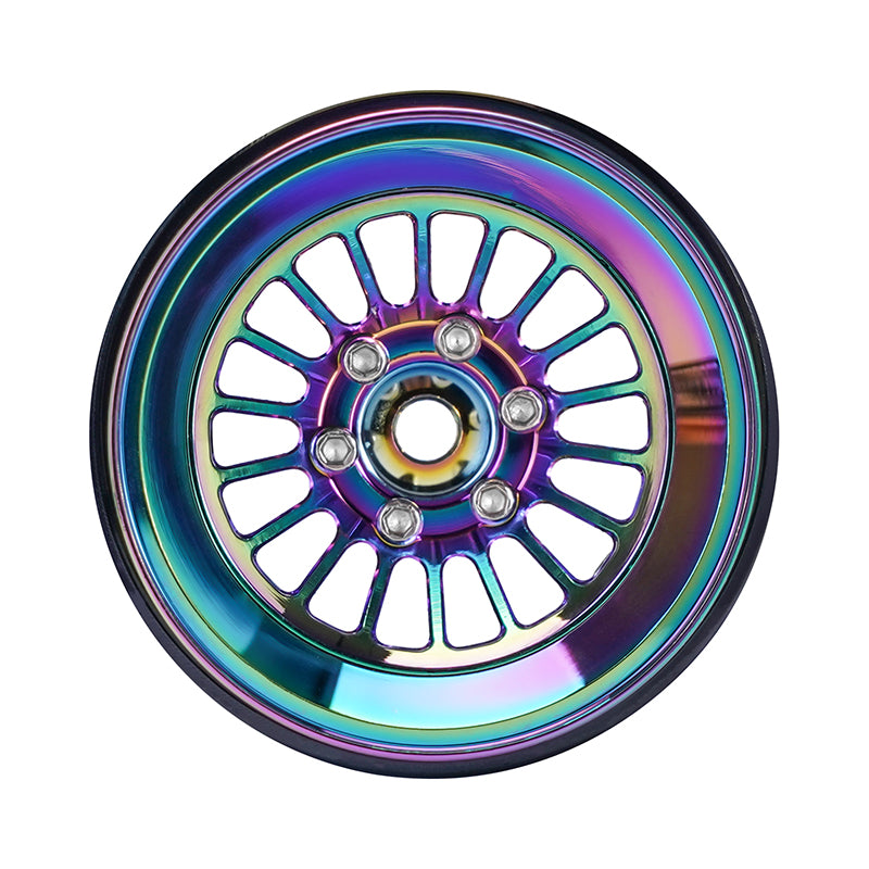 INJORA Turbine 1.3" CNC Aluminum Beadlock Wheels for 1/24 1/18 RC Crawler (W1303) 7 INJORA Turbine 1.3" CNC Aluminum Beadlock Wheels for 1/24 1/18 RC Crawler (W1303)