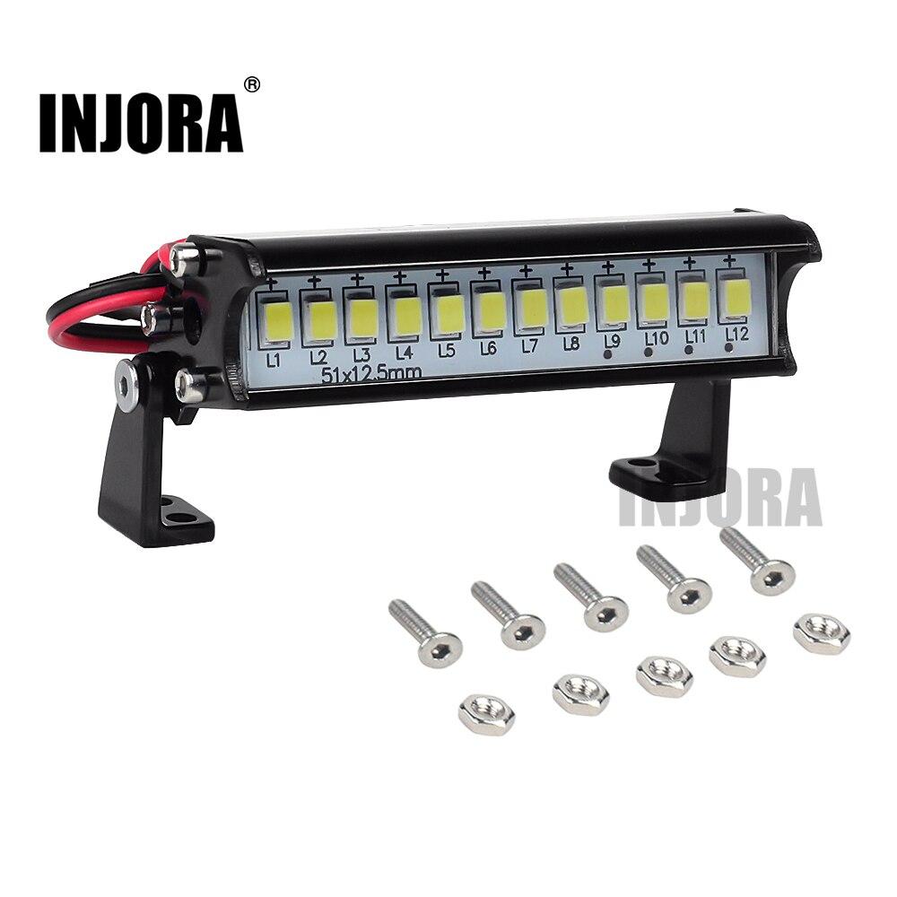 INJORA Universal 54mm 12-Light Roof Headlight for 1/10 RC Car
