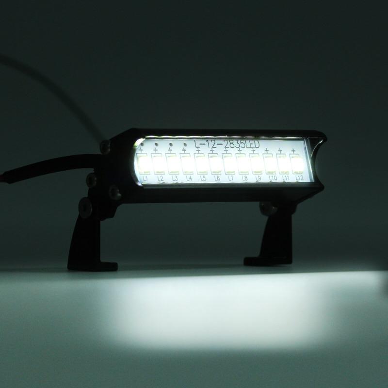 INJORA Universal 54mm 12-Light Roof Headlight for 1/10 RC Car 11 INJORA Universal 54mm 12-Light Roof Headlight for 1/10 RC Car