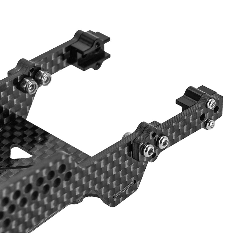INJORA Universal LCG Chassis Frame Kit for 1/18 TRX4M (Carbon Fiber) 11 INJORA Universal LCG Chassis Frame Kit for 1/18 TRX4M (Carbon Fiber)