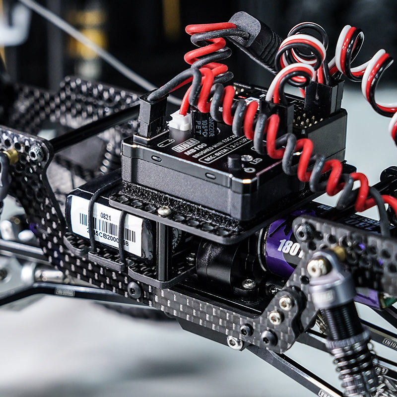 INJORA Universal LCG Chassis Frame Kit for 1/18 TRX4M (Carbon Fiber) 20 INJORA Universal LCG Chassis Frame Kit for 1/18 TRX4M (Carbon Fiber)