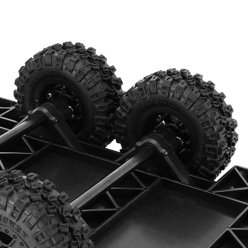 INJORA Utility Plastic Trailer with Hitch for 1/18 RC Crawler TRX4M 11 INJORA Utility Plastic Trailer with Hitch for 1/18 RC Crawler TRX4M